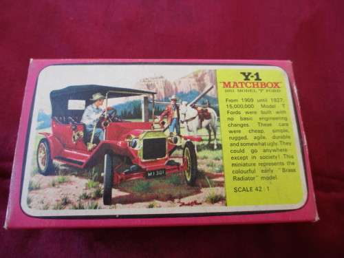 MATCHBOX CAR - 1911 FORD T MODEL