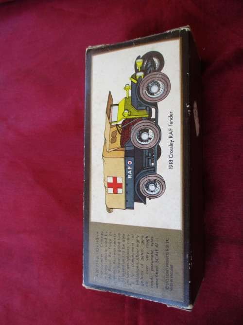 MATCHBOX CAR - 1918 CROSSLEY RAF TENDER