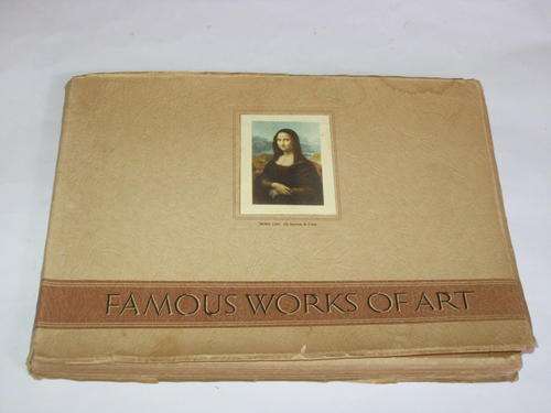 CIGARETTE CARD ALBUM  - FAMOUS WORK OF ART
