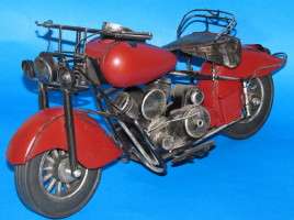 HANDMADE METAL MOTORCYCLE