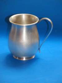 SILVER PLATED CHRISTENING CUP