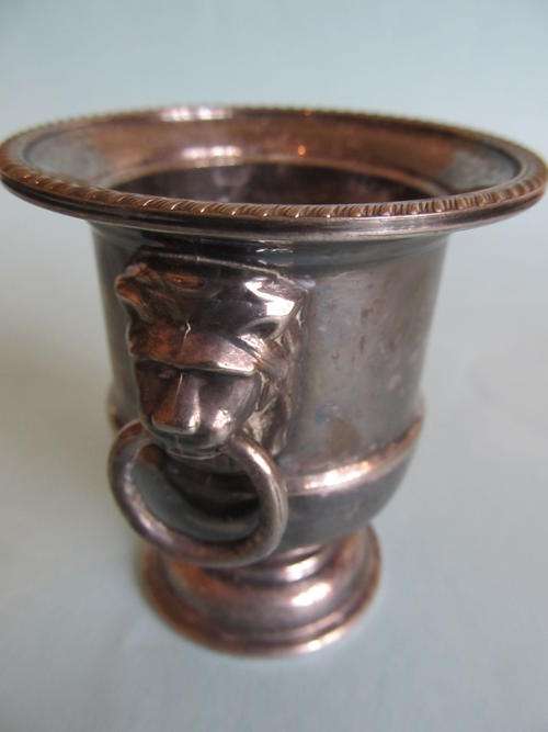 SILVER PLATED VINER'S HOLDER