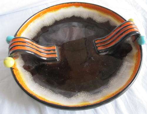 GOLDSCHEIDER ART DECO BOWL