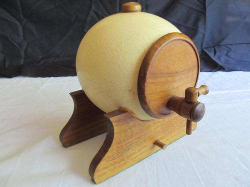 OSTRICH ORNAMENTAL BARREL
