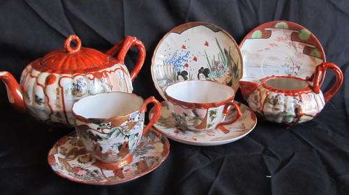 ORIENTAL PART TEA SET