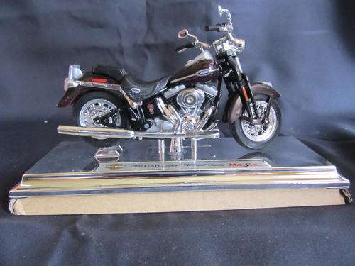 2005 FLSTCI "SOFTAIL SPRINGER" CLASSIC- HARLEY DAVIDSON- 1:18