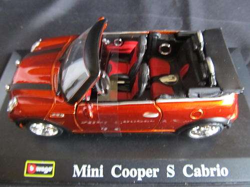 BRUAGO -"MINI COOPER S CABRIO" - 1:32