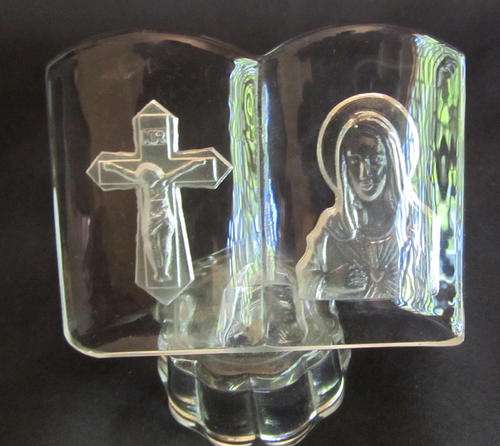 CRYSTAL RELIGIOUS ICON