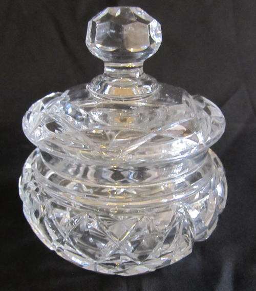 CRYSTAL  TRINKET DISH
