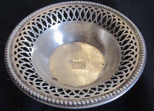 GERMAN SILVER SWEET BOWL - 28.1grams