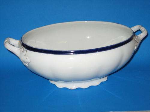 BLEU DE ROI ALFRED MEAKIN BOWL C.1914