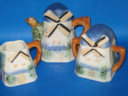 JAPANESE "Windmill" TEA SET # R1 N/R #
