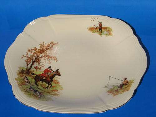 ALFRED MEAKIN CAKE PLATE