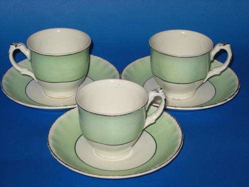 GRINDLEY CUPS AND SAUCERS # R1 N/R #