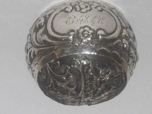 HALLMARKED SILVER SERVIETTE RING