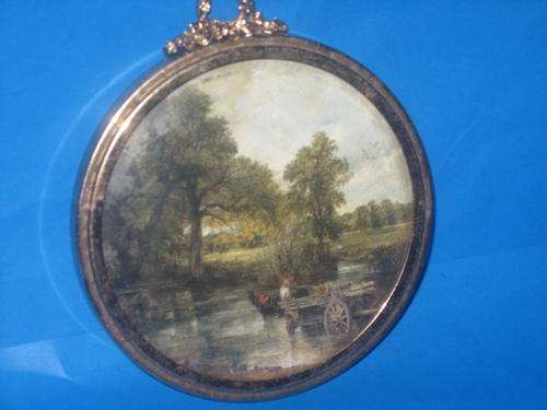 ENGLISH "THE HAYWAIN"  MINI WALL HANGING