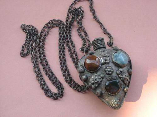 PERFUME BOTTLE on CHAIN