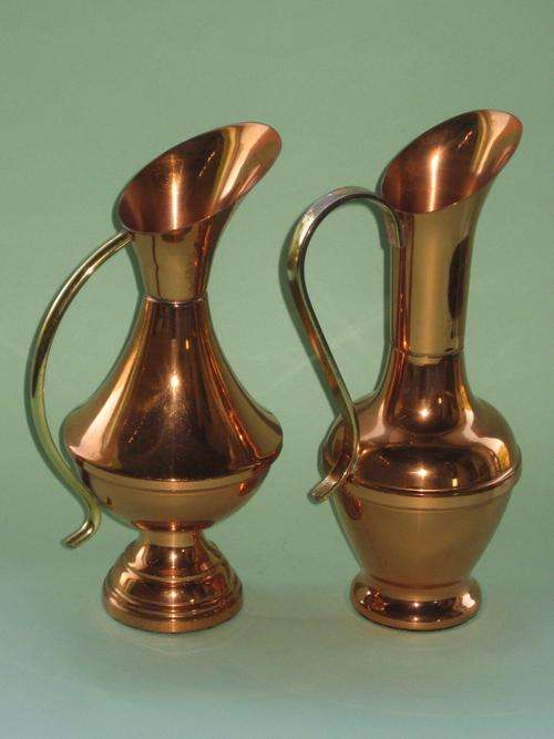 PAIR of COPPER JUGS