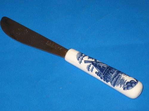 ELESVA - DELFT - PORCELAIN BUTTER KNIFE