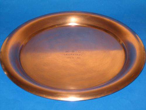 ROUND COPPER TRAY
