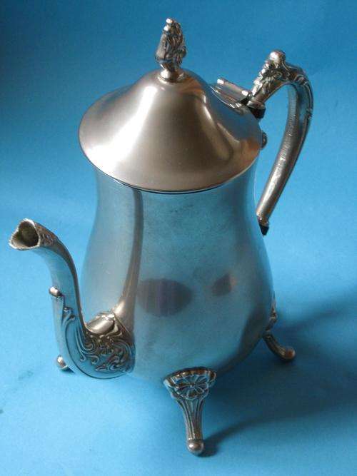 SILVER PLATED COFFEE POT