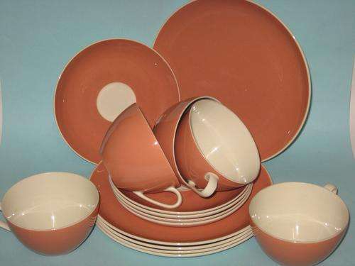 SET of VILLEROY & BOCH METTLACH TRIO'S