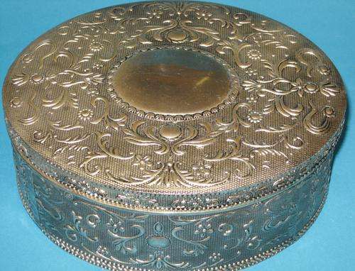 SILVERPLATED JEWELERY BOX **Stunning**
