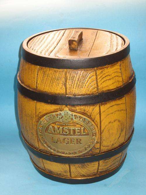 AMSTEL BARREL ICE BUCKET