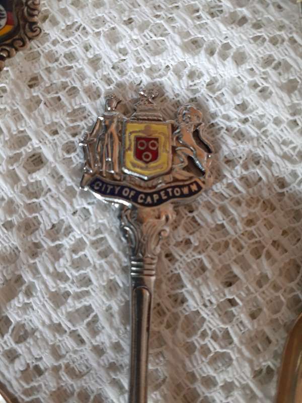 Collection of collectable teaspoons