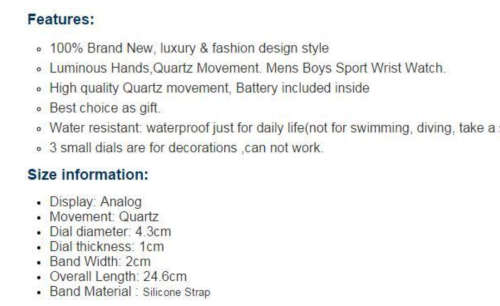 Mens watch