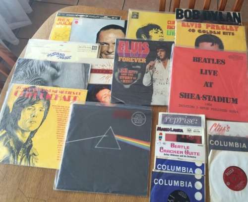 VERY UNIQUE COLLECTION OF ORIGINAL RECORDS