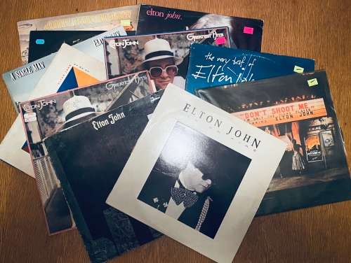 11 Elton John LPs!!