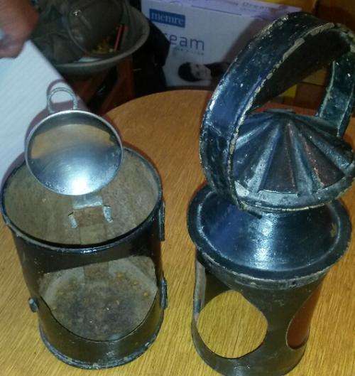 VERY OLD AND VERY RARE RAILWAY LANTERN