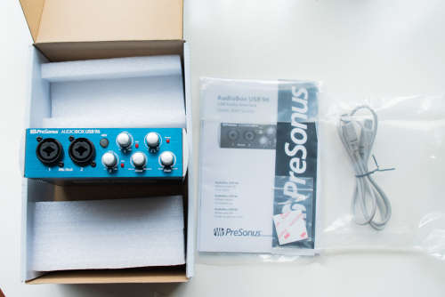 PreSonus AudioBox USB 96 *IN ORIGINAL BOX & FREE STUDIO ONE3 MUSIC SOFTWARE