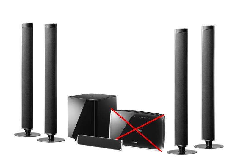 SAMSUNG RANGE X 5.1 SPEAKER SET - Crazy Wednesday