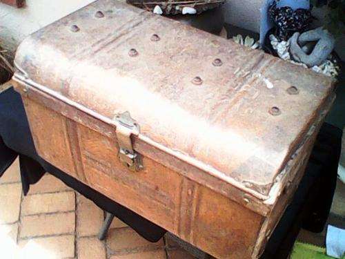 Antique Metal Trunk MUST HAVE! - Crazy Wednesday!!!