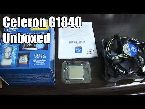 INTEL G1840 DUAL CORE 1150 4TH GEN CPU WITH FAN BRAND NEW!!!