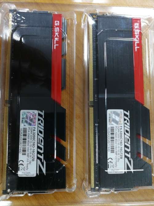 G SKILL TRIDENTZ 16GB DDR4 RAM KIT 3200HZ with WARRANTY