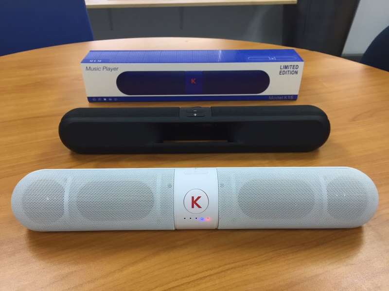 K15 LIMITED EDITION SOUND BAR, BLUETOOTH, FM RADIO,  BRAND NEW SEALED!!!