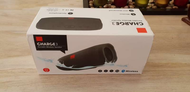 Charge 3 Splashproof Portable Bluetooth Speaker  BRAND NEW SEALED!!!