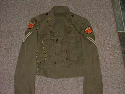 SOUTH AFRICAN ARMY COMBAT/BUNNY  JACKET --ONE OF A KIND--GUARENTEED ORIGINALL!!
