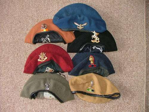 BORDER WAR SADF BERETS (RSA Bidders only)