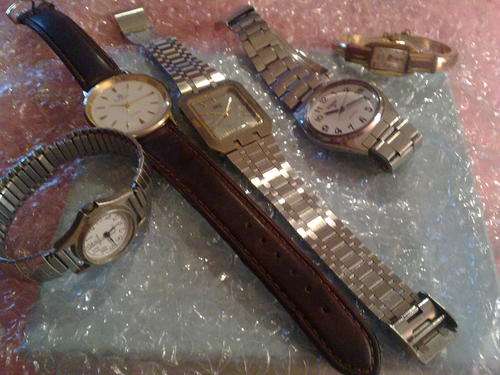5 X BRAND NAME WATCHES