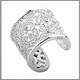 925 STAMPED STERLING SILVER RING SIZE 8