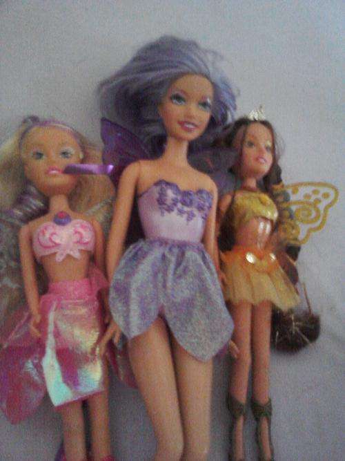FAIRY BARBIE DOLL & 2 X OTHER FAIRY DOLLS