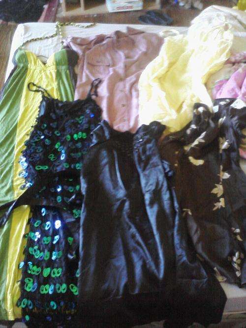 A LOT OF LADIES DRESSES