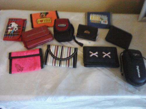 A LOT OF WALLETS