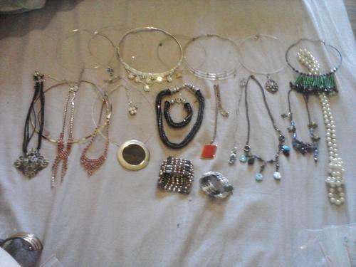 A LOT OF NECKLACES