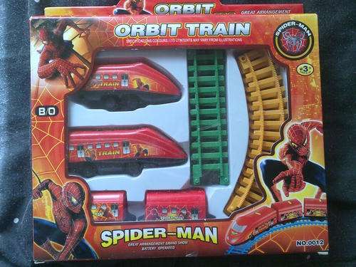 SPIDERMAN MINI TRAIN SET
