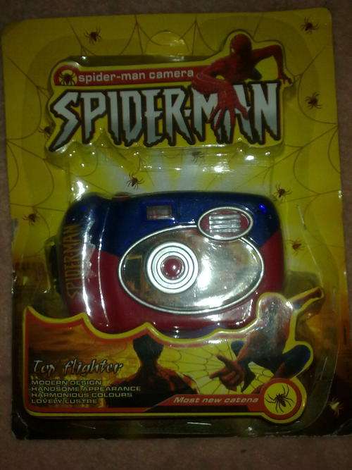 SPIDERMAN CAMERA WITH SOUND AND LIGHT